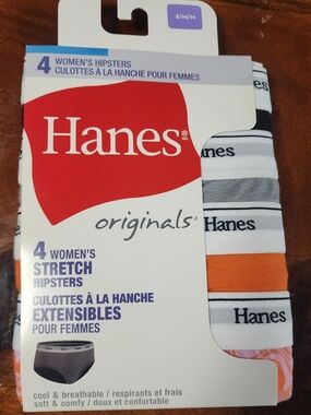 Hanes Originals 4 Women's Stretch Hipsters